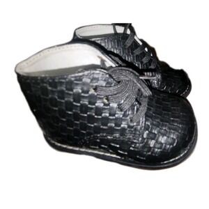 Josmo Walker Kids/Baby/Toddler Shoes All Leather Black  Size‎ 3.5